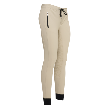 Rijbroek ES-Athleisuremen FullGrip heren -  Silver lining