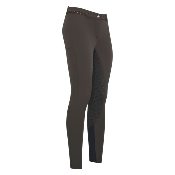 Riding breeches ESEquitation Queen Diamond FullGrip - 8026 - Mocca