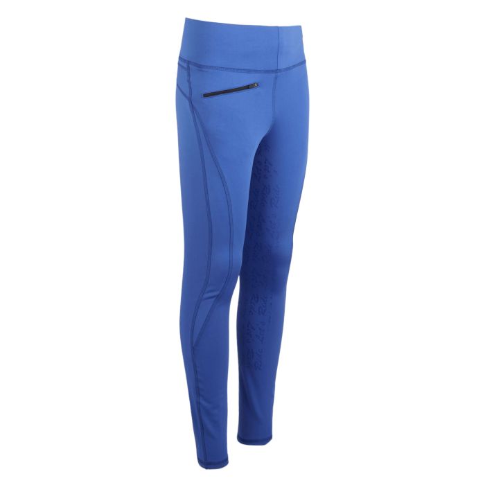 KIDS Riding tights ERDietse FullGrip - 5000 - Blue