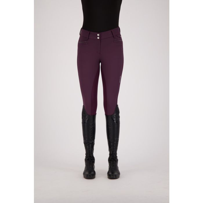 Riding breeches ESArielle FullGrip - 4018 - Dark berry