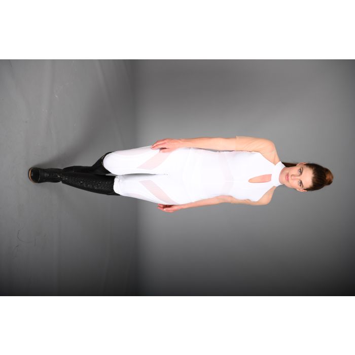 Competition top ESFlying Flirty - 0048 - White-Nude