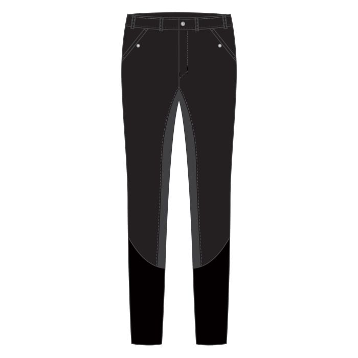 Riding breeches ESMarcello Full - 9000 - Black