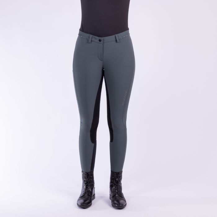 Riding breeches ESEquitation Queen Diamond Full - 7118 - Dark Castor