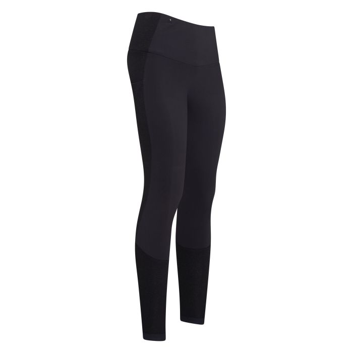 Riding tights ESBreez Fullgrip - 9545 - Black-Silver