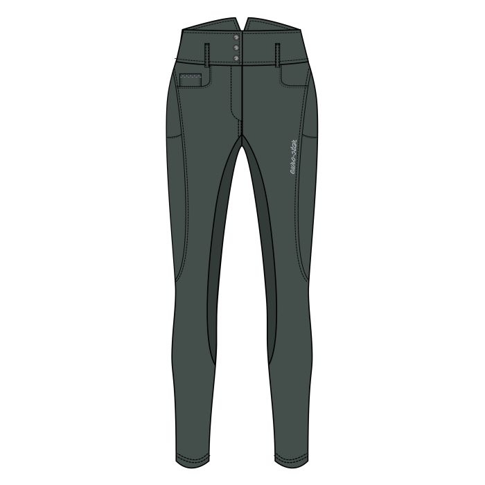 Riding breeches ESAmare Full - 7118 - Dark Castor