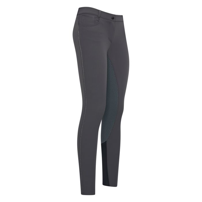Riding breeches ESIndigo Diam. Softshell FullGrip - 7062 - Periscope