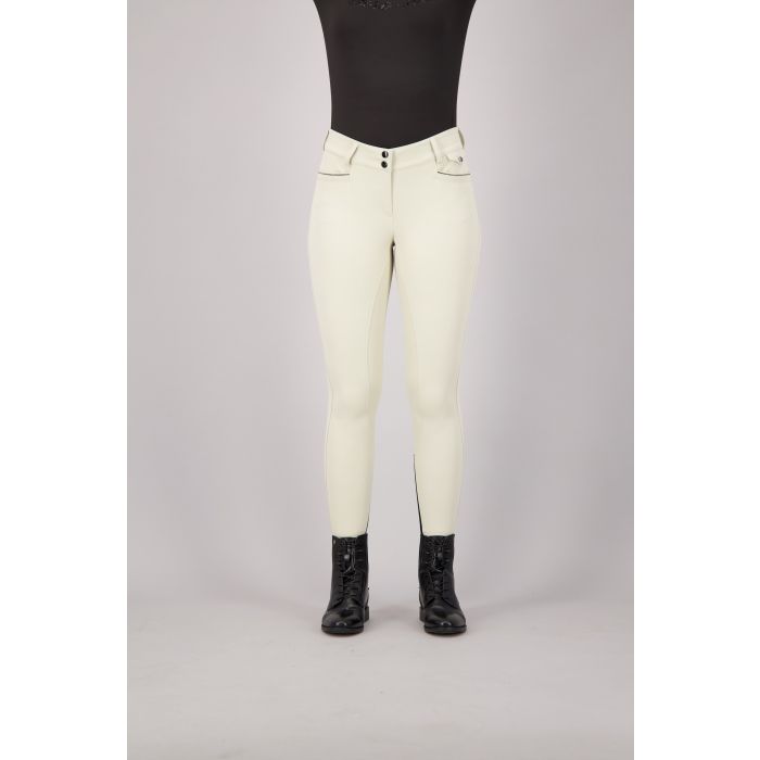 Riding breeches ESArielle FullGrip - 7061 - Silver lining