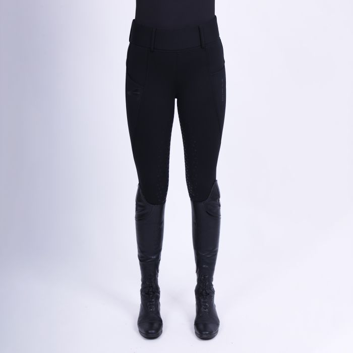 Riding tights ERDon FullGrip - 9000 - Black
