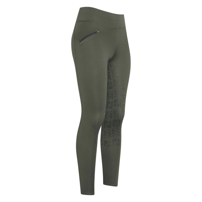 Riding tights ERDietse Winter FullGrip - 6006 - Army
