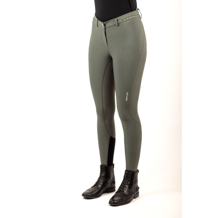 Riding breeches ESEquitation Queen Diamond FullGrip - 7116 - Castor grey