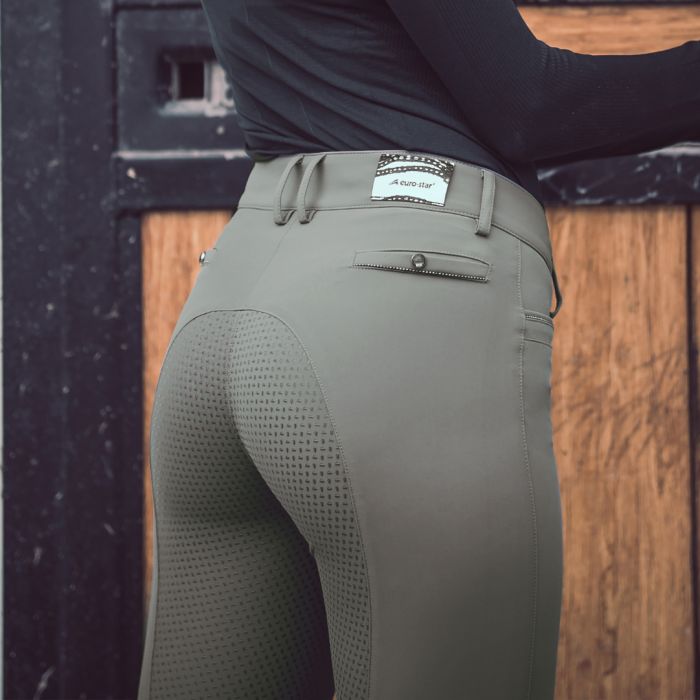 Riding breeches ESArielle FullGrip - 7116 - Castor grey