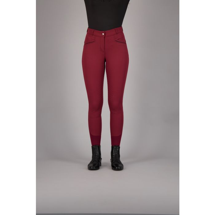 Riding breeches ERSera FullGrip - 4021 - Plum