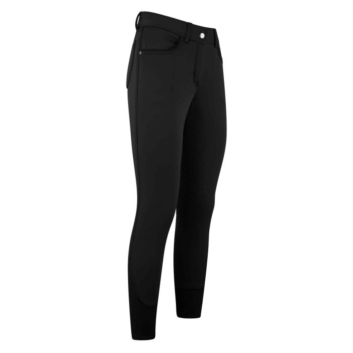 Riding breeches ERLa Xantippe Softshell FullGrip - 9000 - Black