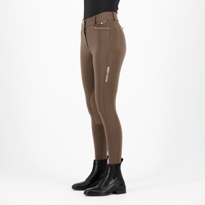 Riding breeches ESArielle Grip Connect Knee - 1044 - Caramel