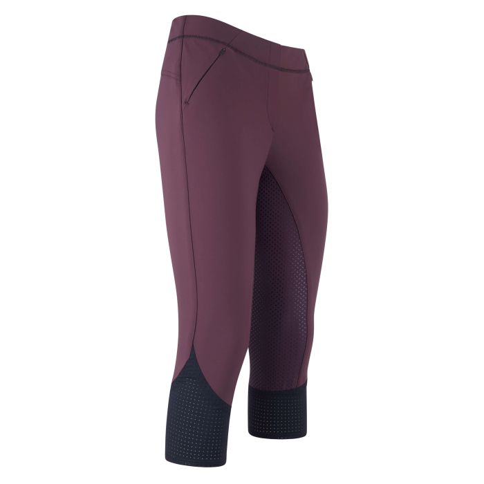 Riding tights ESVenti FullGrip - 4016 - Plum perfect