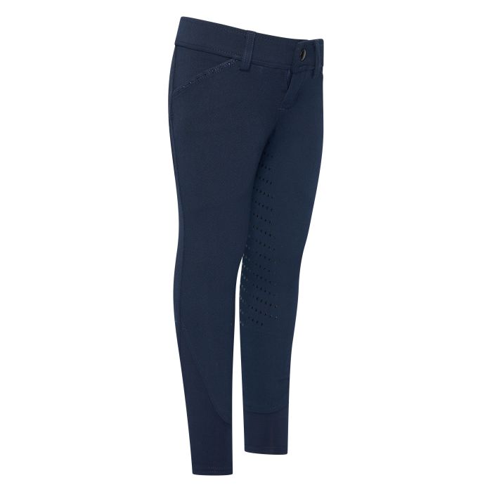 KIDS Riding breeches ERElodie Diamond FullGrip - 5001 - Navy