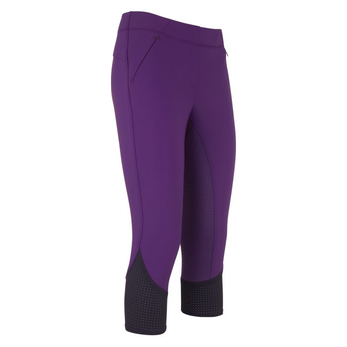 Riding tights ESVenti FullGrip - 4015 - Dark purple