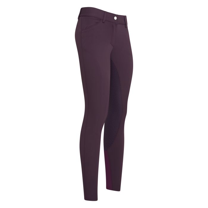 Riding breeches ESArista FullGrip - 4016 - Plum perfect