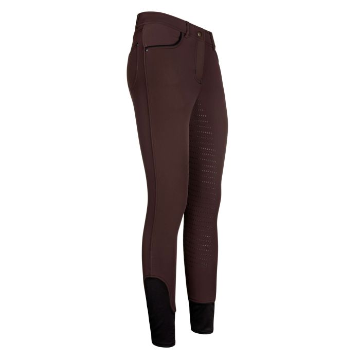 Riding breeches ERLa Xantippe Softshell FullGrip - 8003 - Coffee