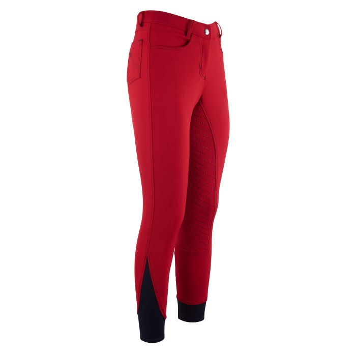 Riding breeches EREvita FullGrip - 3000 - Red