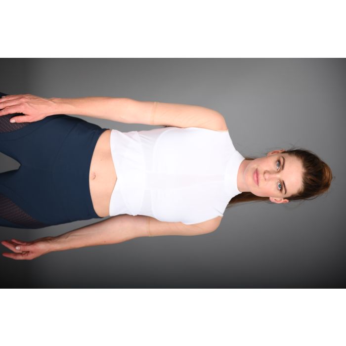 Competition crop top ESFlying Fearless - 0048 - White-Nude