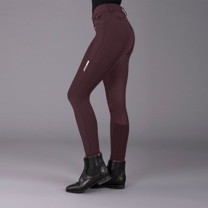 Riding breeches ESArielle Full - 4018 - Dark berry