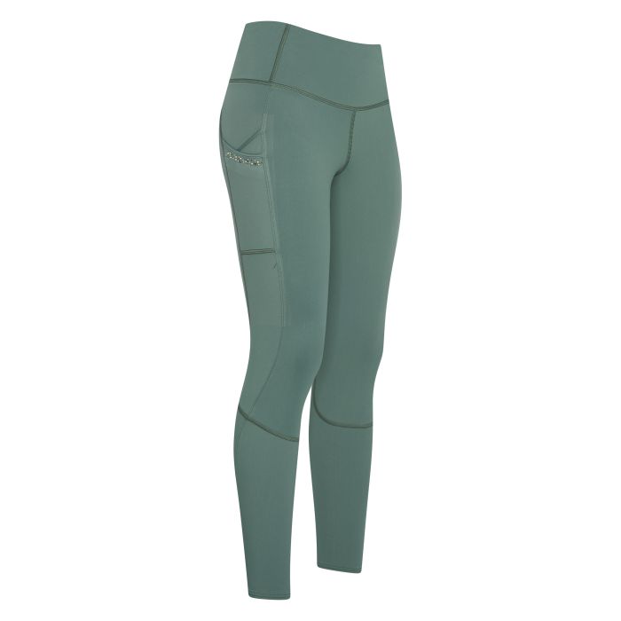 Riding tights ESBreez Fashion FullGrip - 7118 - Dark Castor