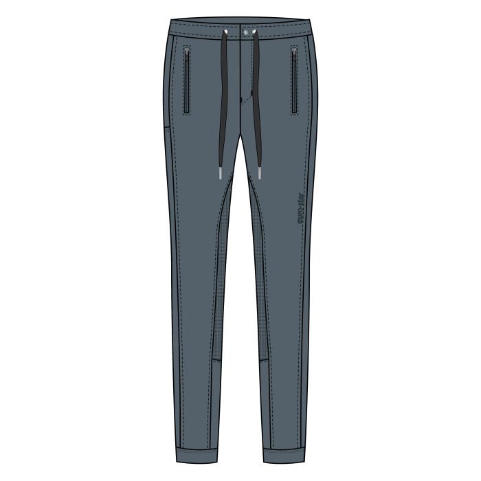 Riding breeches ESAthleisuremen KneeGrip - 5273 - Dark Lead