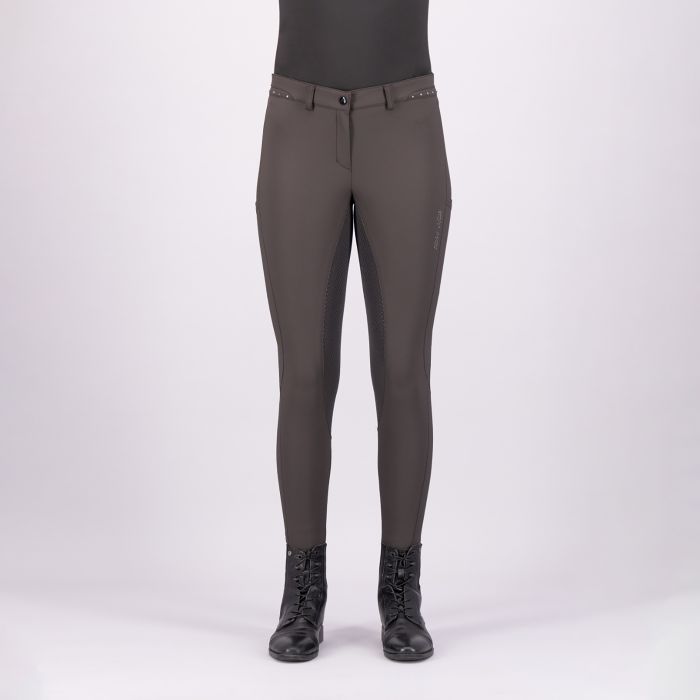 Riding breeches ESEquitation Queen Diamond FullGrip - 8026 - Mocca
