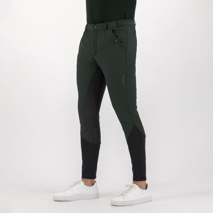 Riding breeches ESMarcello FullGrip - 9011 - Black leaf