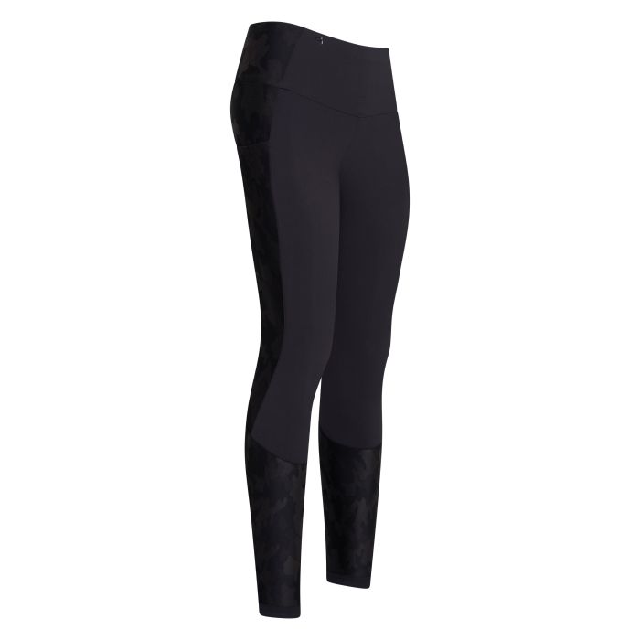 Riding tights ESBreez Fullgrip - 9041 - Black-Camouflage