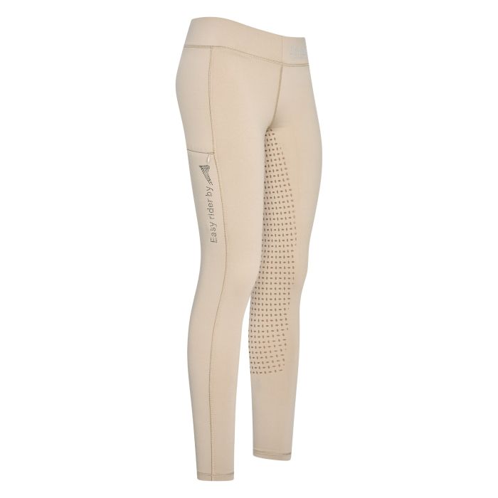 Riding tights ERLana FullGrip Kids - 7116 - Castor grey