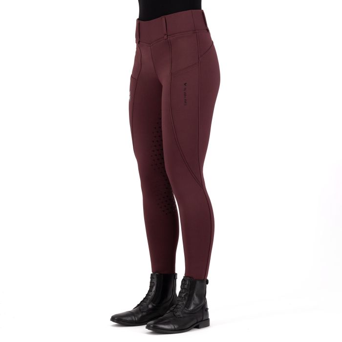 Riding tights ERDon FullGrip - 3194 - Black Rose