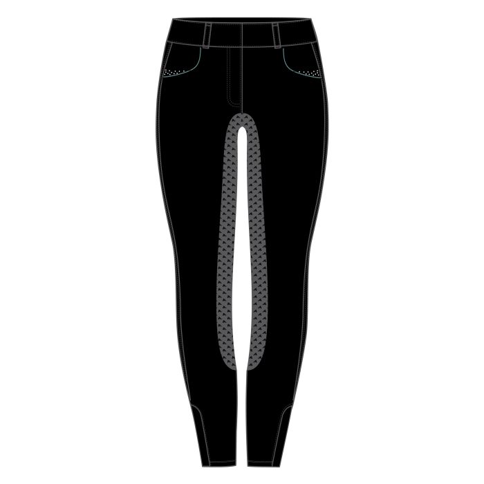 Riding tights ERMaxima Full - 9000 - Black