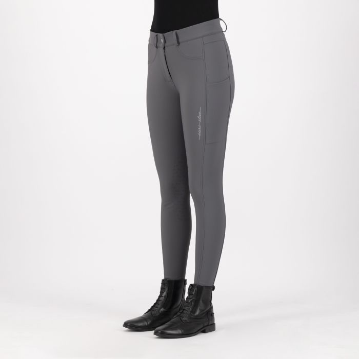 Riding breeches ESEmpress KneeGrip - 7119 - Magnet Grey