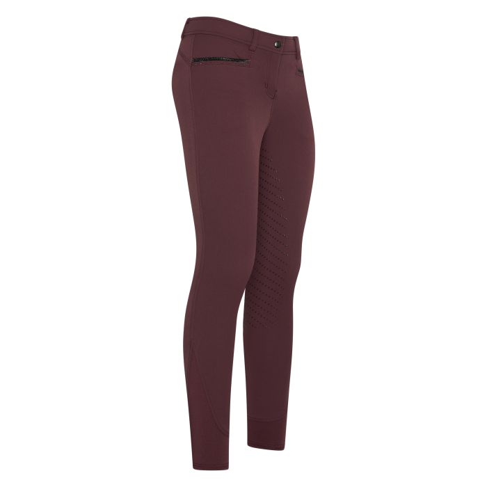 Riding breeches ERCarice FullGrip - 4018 - Dark berry