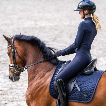 Zadeldekje ES-Cato dressuur -  Navy