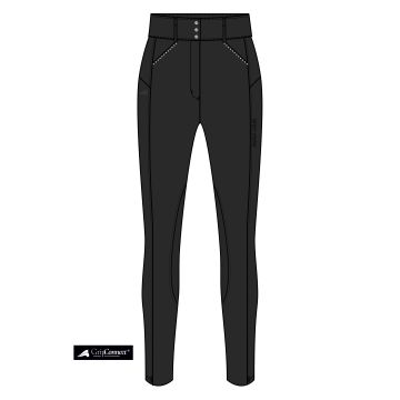 Rijbroek ES-Aurelia GripConnect Knee -  Black