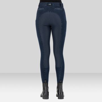 Rijbroek ES-Arista Denim FullGrip -  Navy