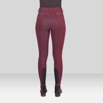 Rijbroek Arista Fashion Diamond FullGrip -  Dark berry