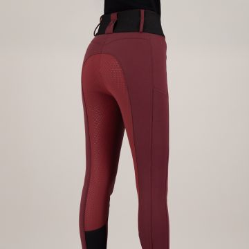Rijbroek ES-Athletic leanline FullGrip -  Pomegranate