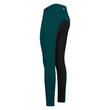 Rijbroek ES-Equitation Queen Diamond FullGrip -  Teal Green