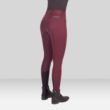 Rijbroek Arista Fashion Diamond FullGrip -  Dark berry
