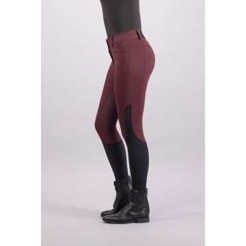 Rijbroek ES-Airflow FullGrip -  Dark berry