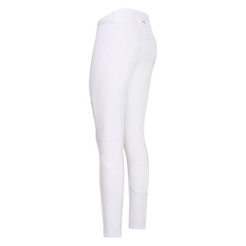 Rijbroek ES-Equitation Queen Diamond FullGrip -  White 