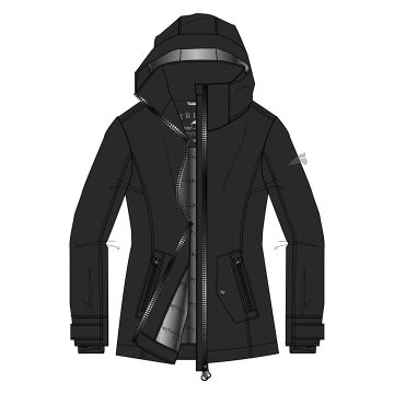 Parka ES-Lajana -  Black