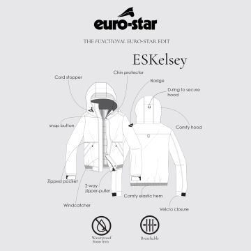 Bomber jas ES-Kelsey -  Black