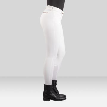 Rijbroek Arista Fashion Diamond FullGrip -  White 