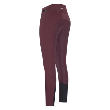 Rijbroek ES-Equitation Queen Diamond FullGrip -  Dark berry