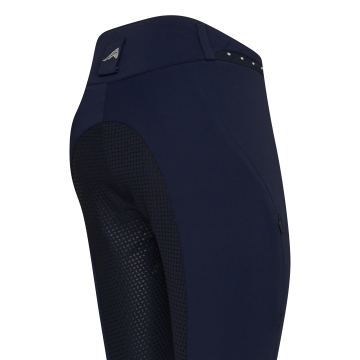 Rijbroek ES-Equitation Queen Diamond FullGrip -  Evening blue